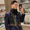 Fashion Double Sided Jacquard Scarf For Women Designer High Quatity Wool Knit Scarves Letters Classic Lapel Head men carfs Shawl