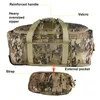 Utomhuspåsar Sport Duffel Bag Wheels Rolling Deployment Wheeled Military Rescase Bagage Travel Trolley Mens