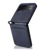 Wallet Leather Cases For Samsung Galaxy Z Flip 3 Flip 4 Case Book Stand Card Pocket Protective Cover