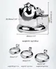 亜鉛合金の貞操装置ウサギの金属雄ベルトのコックケージペニスリングロックボンデージセックスおもちゃ製品