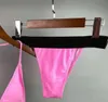 الصيف مصمم بيكيني للنساء المايوه خطابات الموضة طباعة ملابس السباحة مثير سيدة 2 قطعة لباس سباحة 2 ألوان S-XL اختياري