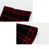 Preppy Spring Autumn Student Girls Plaid kjolar Princess Corduroy kjol 5 6 7 8 9 10 11 12 13 14 år gamla koreanska barnkläder3135279