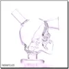 Сометая труба мини череп бонг стеклянный кальян барбогреб курить аксессуары маленькие водопроводные трубы ручной чаши свободный тип