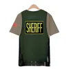 T-shirts 3d T-shirts Militär Uniform Sheriff Tryckade Casual Män Kvinnor Barn Top Short Sleeve Tee Shirt