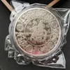 Pièce chinoise en argent de 1kg, 1000g d'argent 99.99%, art du chien du zodiaque