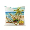 A mais recente capa de travesseiro de 45x45cm, seleção de estilo de padrões de frutas de verão, textura abstrata de bens domésticos, apoiar o logotipo personalizado