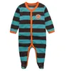 Fleece Baby Rompertjes met voet Baby Jongens kleding bebe Jumpsuits Overalls Nachtkleding roupas de bebe pijama Outfits 210413