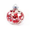 24pcs/lot Christmas Tree Decor Ball 6cm Party Hanging Xmas Balls Ornament per decorazioni domestiche