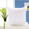 Literie coussins insérer multi taille canapé coussin oreiller blanc rayure maison décorative coton rembourrage