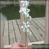 100 Uds. Flores artificiales para aliento de bebé Gypsophila planta de flor de seda falsa decoración para fiesta de boda en casa entrega directa 2021 corona decorativa