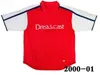 1994 96 Strzelca Bergkamp Retro Soccer Jersey 97 98 99 91 1993 Wright Henry V.Perssie 00 01 05 06 07 08 Starożytna koszula piłkarska