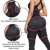 3 en 1 Neopreno Slim Muslo Recortador Pierna Shapers Mujeres Entrenador de cintura alta Comprimir Cinturón adelgazante Quema de grasa Entrenamiento Calor Shaper X0713