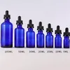 Wholesale 5ml 10ml 15ml 20ml 30ml 50ml 100ml Glass Dropper Bottles Essential Oil Container For E Juice Liquid Cosmetics