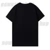 Летний дизайнер футболки мужские буквы печати футболки дизайнеры треугольник карманные футболки парижская одежда с коротким рукавом футболка женские свободные стиль