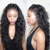 26inch Super Soft Unprocessed Brazilian Indian Human Hair Natural Loose Wave Glueless Lace Front Wigs for Black Women