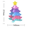 Árvore de natal em forma de bolha brinquedos brinquedo anti estresse alívio empurrador de silicone diy quebra-cabeça flavora373066843