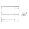 Keuken Opslagorganisatie 3 Tier Spice Rack Wall Mount Organizer Kruidendoos Houder Plank Spaarder