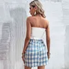 Solid White Off The Shoulder Blouse Shirt Women Bodycon Vintage Crop Top Summer Sleeveless Fashion Blusas Mujer 210427