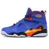 Jordan 8 AJ 8 jumpman 8 doernbecher 8 8S أبيض أسود ساتان الرجعية رجالي سلة الكرة الأحذية عيد الحب المدربين الكروم أحذية رياضية 40-46 # Z11