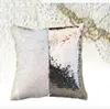 NewSequin Mermaid Coussin Coussin Oreiller Magique Glitter Throw Taie d'oreiller Maison Décorative Voiture Canapé Taie D'oreiller 40 * 40 cm EWD868