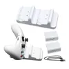 Contrôleurs de jeu joysticks pour le chargeur Xbox S Chargeur Double station de charge avec 2 packs de batteries et câble USB Contrôle sans fil5870092