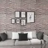 10 PCs 3D Adesivos de parede do painel autônoma Automínio à prova d'água Sala de estar de fumado TV Protecção de parede de bebê 3835cm 210831464844