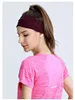 Bandeaux d'entraînement pour hommes et femmes, bandeaux de sueur solides, exercice de Yoga, sport doux, bandeau extensible, accessoires de course, 6056295