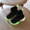 Barn toddler skor ledd glödande sneakers med lätta barn springa skor glidande mode lysande sportskor för tjejer pojkar g1025