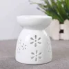 Ceramic Essence Oil Burner Hollow Aromatherapy Stove Candle Light Holder Night Fragrance Lamp Home Decoration Accessories