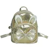 학교 가방 샴페인 귀여운 활 패션 스팽글 공주 유치원 schoolbag 미니 가방