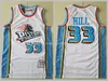 최고 품질의 Mitchell and Ness 농구 Isiah Thomas Jersey 11 Dennis Rodman 33 Dikembe Mutombo 10 Grant Hill 55 Carmelo Anthony 15 VintageBasketball Jerseys