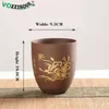 Chinês artesanal planta interior bonsai cacto suculenta plantador de cerâmica terracota vaso casa decorativa flor panelas para orquídeas 210401