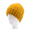 ニットの帽子冬の暖かいビーニーの堅いウールのかぎ針編みの頭蓋骨の帽子ファッションビーニーのウールソフトかわいいスキーストレッチヘッドギーストリートウェアアクセサリー11color b7783