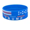 Trump armband Förvara Amerika Great Strap Party Favor Silicone Men Fashion Charm Armband för Kvinnor Silikagelband