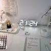 Schreibtisch Tischuhren Koreanische Wanduhr LED Digital Alarm Datum Temperatur Automatische Hintergrundbeleuchtung Kreative Uhren Hause Dekoration