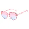 Love Heart Kids Sunglasses Children Retro Cute Cartoon Bee Pink Sun Glasses PC Frame Girls Boys Baby Eyeglasses Fashion Trends 2021