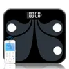 Bluetooth Smart Electronic Ważące skalę tłuszczową Skala ciała Skala ludzka Dokładne dorosłe pomiar tłuszczu