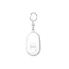 Personal Handy Alarm Safety Device Keychain USB Rechargeable Emergency Attack Anti-rape Self-defense Safety Alarm 130dB