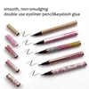 Eyeliner magique auto-adhésif pour faux cils à porter des cils, crayon liquide, cils auto-adhésifs forts