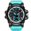 Men's Military Watch 50m Waterproof Watch LED Quartz Clock Men's Relogios Masculino Digital Sports Watch Men G1022
