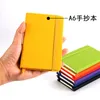 7 couleurs A5 cahier à couverture rigide en cuir PU classique journal scolaire bloc-notes bureau livre d'affaires avec fermeture élastique bandé 1371 T2