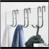 Shower Door Hooks Bathroom Towel Hook Over For Towels Squeegee Rails 7W695 Wvupy