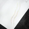 Dangle & Chandelier Jaeeyin 2021 Fashion Trendy Ear Wire Gold Color Hammered Surface Minimalist Twist Earrings Gift Women Girls Arrivals