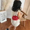 Lovely Children's Small Shoulder Bags Soft Plush Girls Baby Messenger Bags Princess Accessoarer Coin Purse Handväskor Mini påse