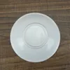 Plastic Seasoning Dish Round White Sauces Plate Snacks Dishes Storage Trays Saucer Food Container