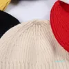 Fashion Beanie Man Woman Skull Caps Warm Autumn Winter Breathable Fitted Bucket Hat 7 Color Cap Highly Quality