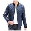 quilted leather jacket mens