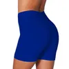 Ladies Fitness Shorts Stor Storlek Stretch Elastic Tre Points Leggings Kvinnor Solid Färg Sportkläder Kvinna Feet Slim Yoga Outfit