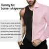 Męskie ciało kształtują męski shaper shapming talia Trener Zipper Sport