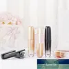 Butelki do pakowania 20 sztuk 3.5ml Pusta Lip Gloss Tube DIY Container Gradient Black / Gold Refillable